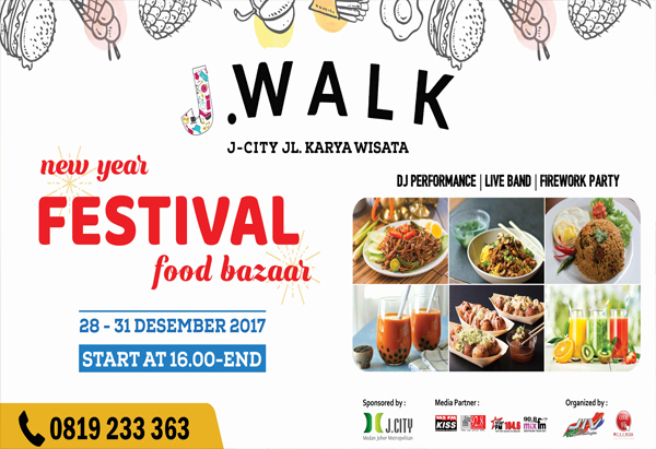 J Walk, Persembahan J  City Pusat Kuliner Terbesar Di Medan Johor